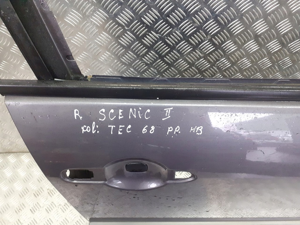 фото №3, Дверь правый перед renault scenic ii tec68