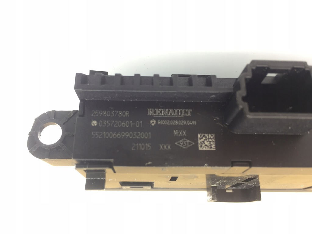 фото №4, Clio v 5 перемикач панель світла асистент поперечина