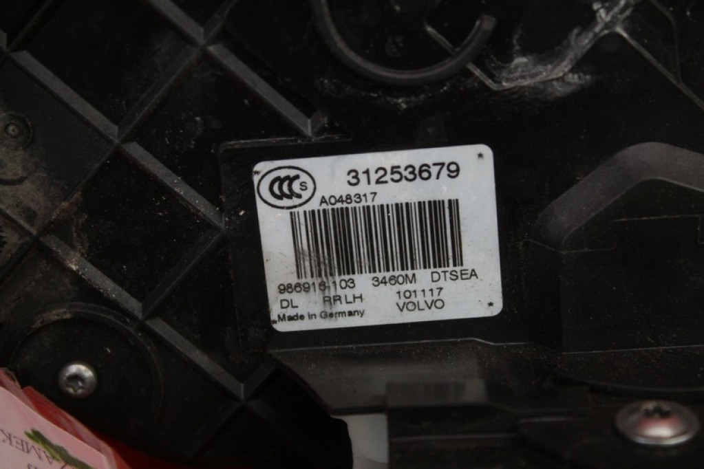 фото №8, Замок двері лівий задня задній 31253679 volvo xc70 2 ii 07-13
