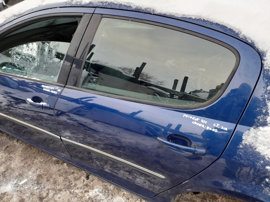 фото №10, Peugeot 407 двері лівий задня ліва задні задні eged