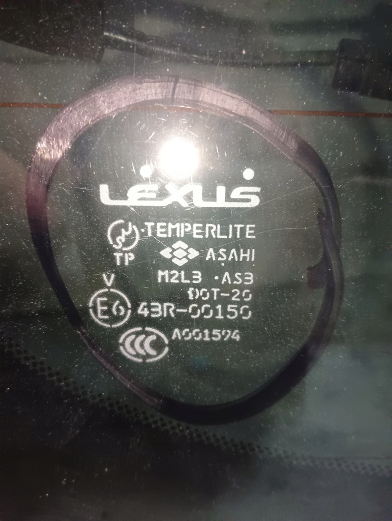 фото №2, Скло задня lexus rx 400h/ rx300 2003-2009 as3- тонована оригінал