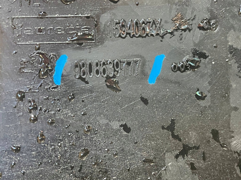 фото №11, Peugeot expert iii 3 traveller 16-23 бампер перед передний