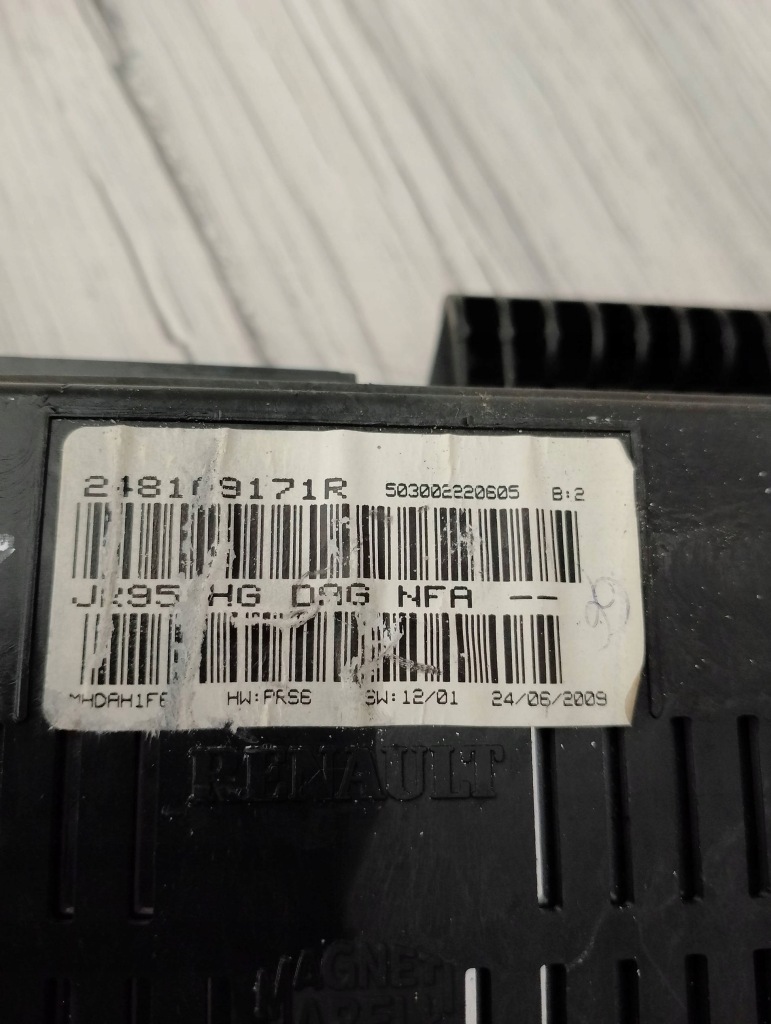 фото №3, Лічильник renault scenic iii navi 248109171r