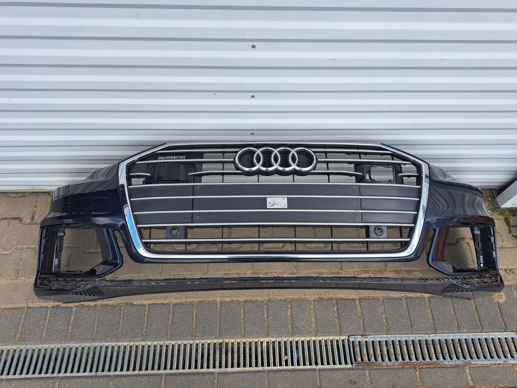 фото №1, Бампер перед передній audi a6 s6 c8 4k s-line решітка радіатора