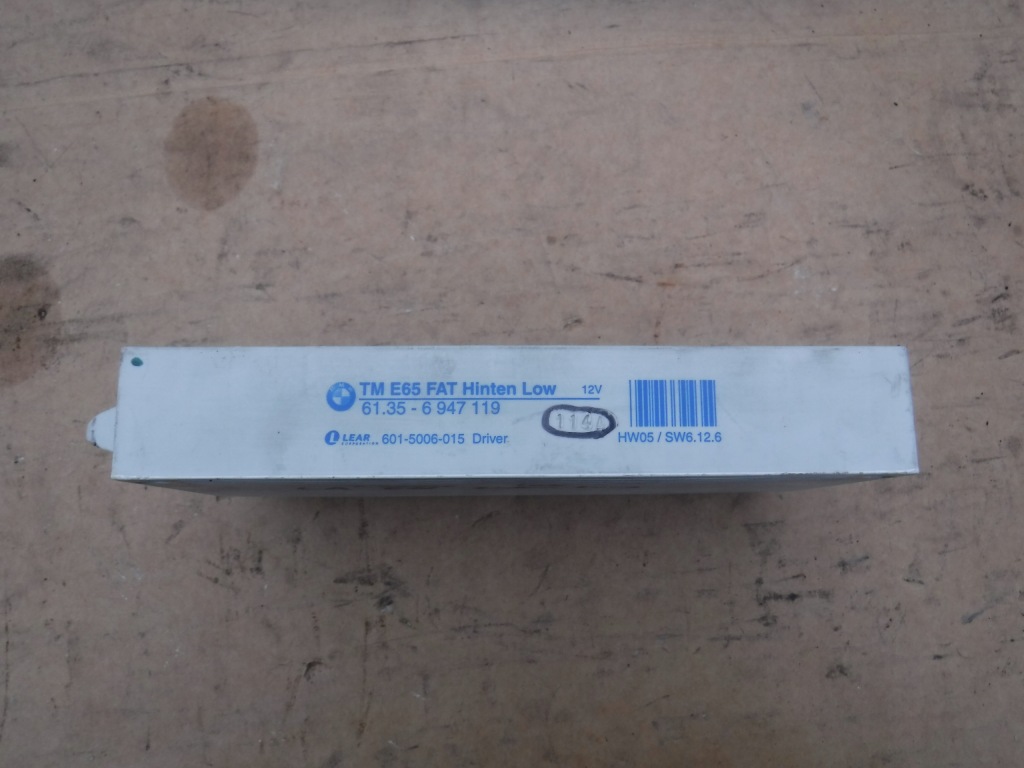 фото №1, Модуль дверь левый задняя bmw 7 e65 6947119