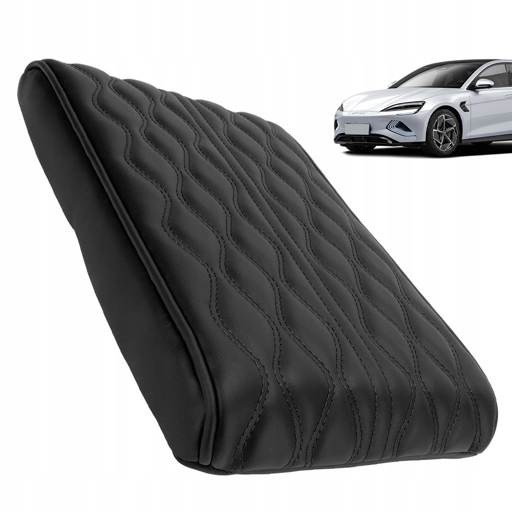 фото №11, Універсальний чохол захисний підлокітник автомобільний автомобіля подушка black