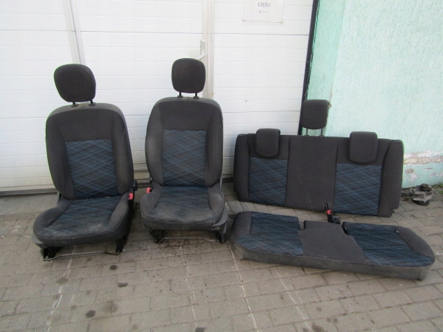 фото №1, Renault clio iii сиденье сиденье сиденья заднее сиденье спинка kombi набор