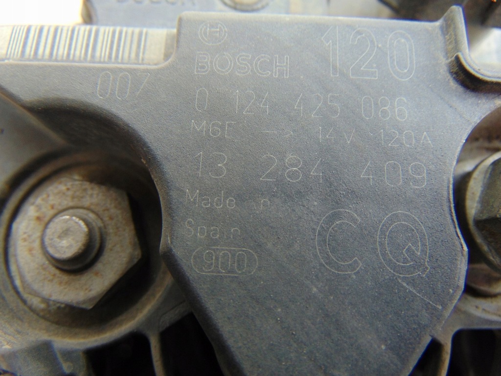 фото №13, Генератор opel meriva b 1.4 13284409