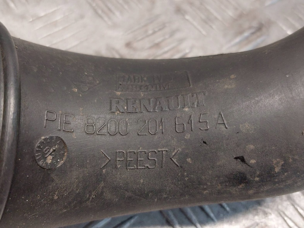 фото №4, Труба воздухозаборник воздуха комплект + mapsensor renault grand scenic ii 1.9 dci