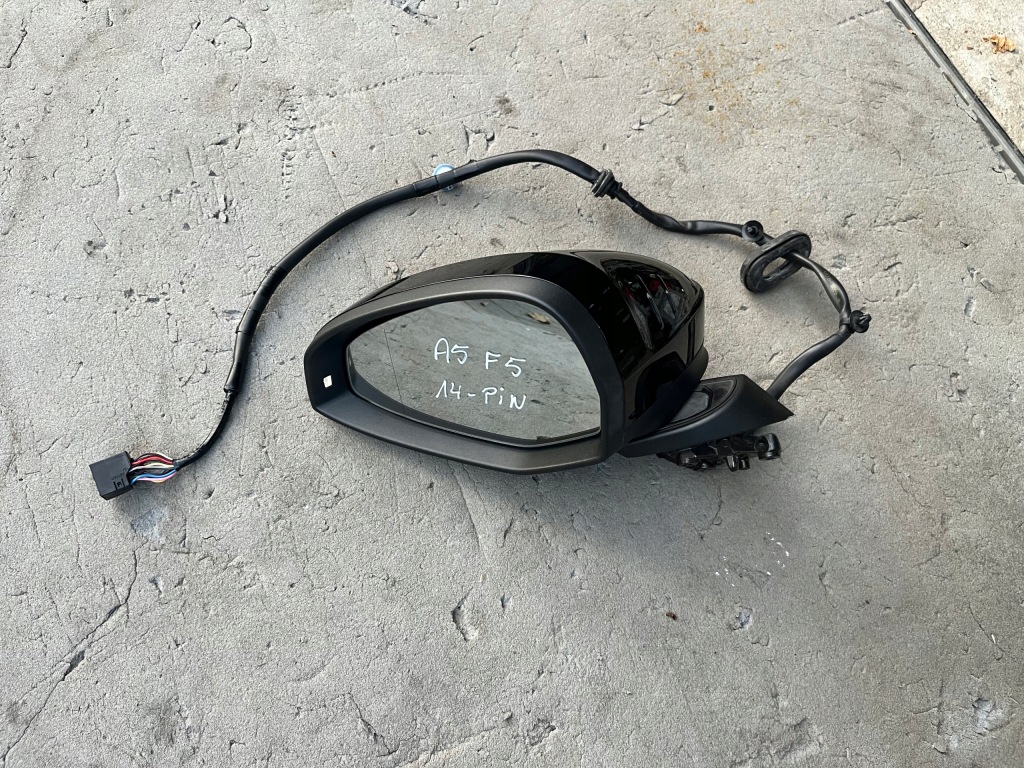 фото №1, Audi a5 f5 8w зеркало левая наружное 14-pin europa lx7l