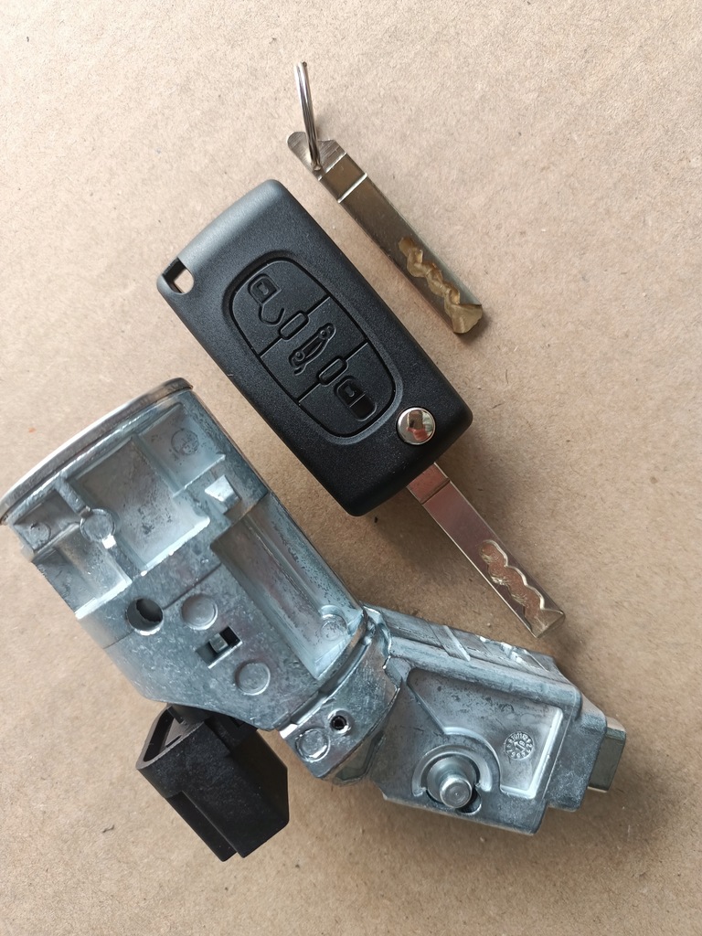 фото №15, Nowa комплектна замок запалювання ключ pod pilot citroen c4 ii 2004-