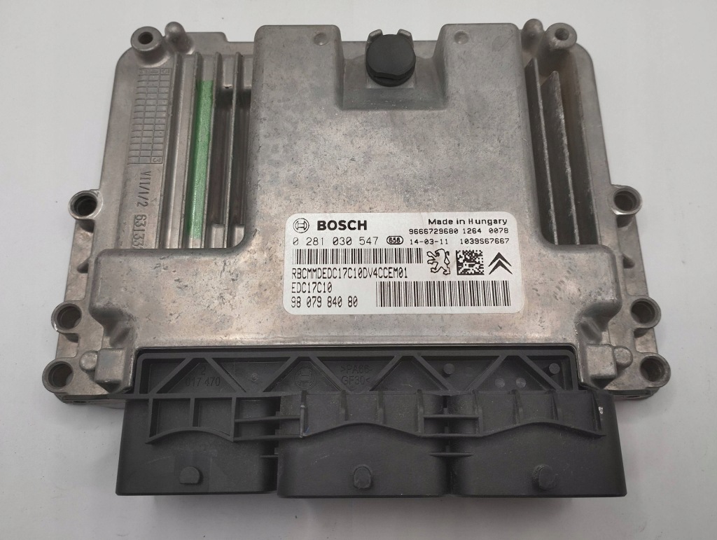 фото №1, Peugeot 208 блок управления / модуль ecu бортовой компьютер 0281030547