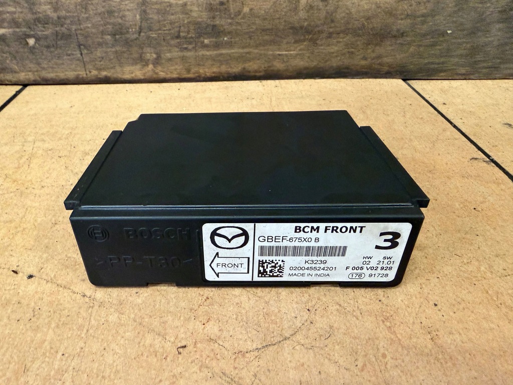 фото №1, Модуль блок управления bcm mazda cx5 ii cx-5 ii gbef-675x0