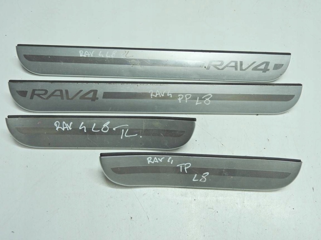 фото №1, Toyota rav4 iii lift комплект накладки поріг