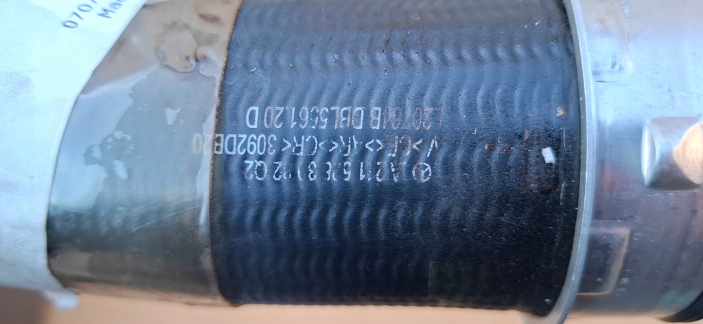 фото №9, Mercedes e-klasa w211 e200 1.8 труба шланг інтеркулер ліва a2115283982