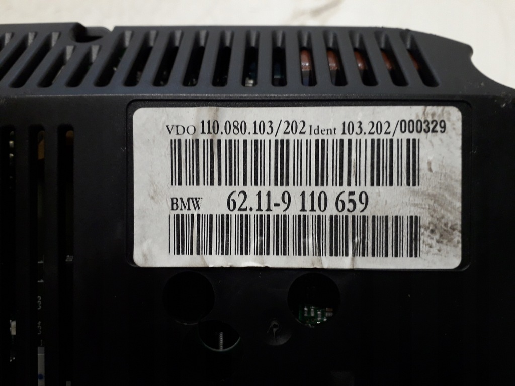 фото №8, Bmw 7 e65 05-08 счетчик приборная панель 62119110659 9110659