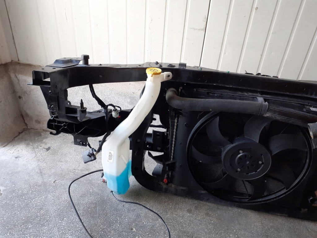 фото №6, Dodge durango 3.6 2011-17 pas передній балка підсилювач накладки на фари радіатор