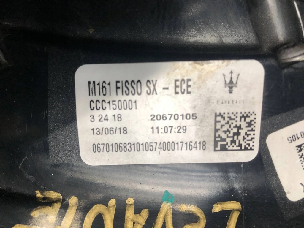 фото №16, Лампа задняя левый maserati levante 2019