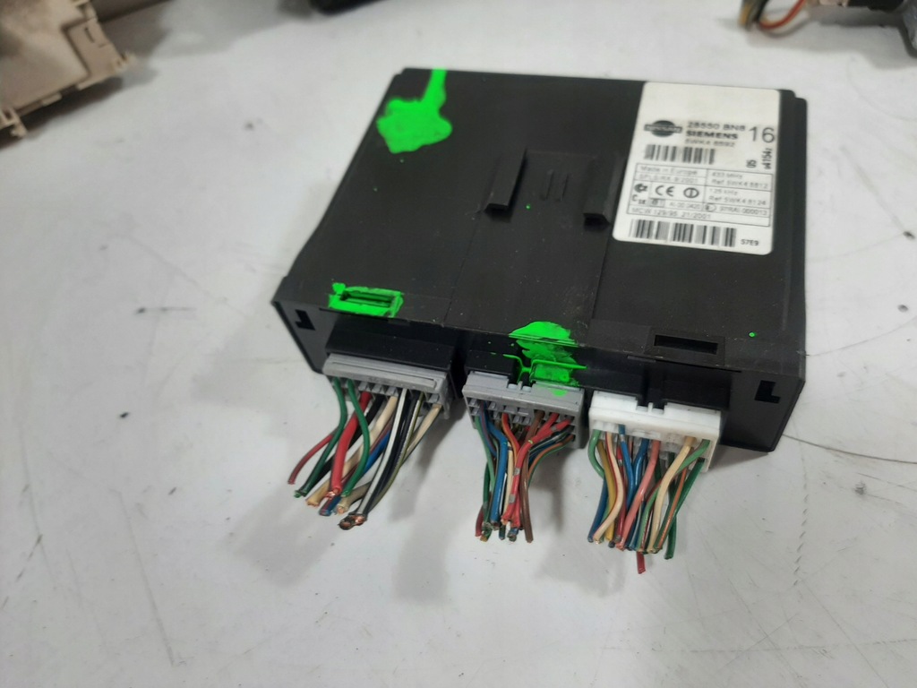 фото №10, Nissan almera n16 2.2dci lift 04r набір стартовий блок керування двигуна ключ