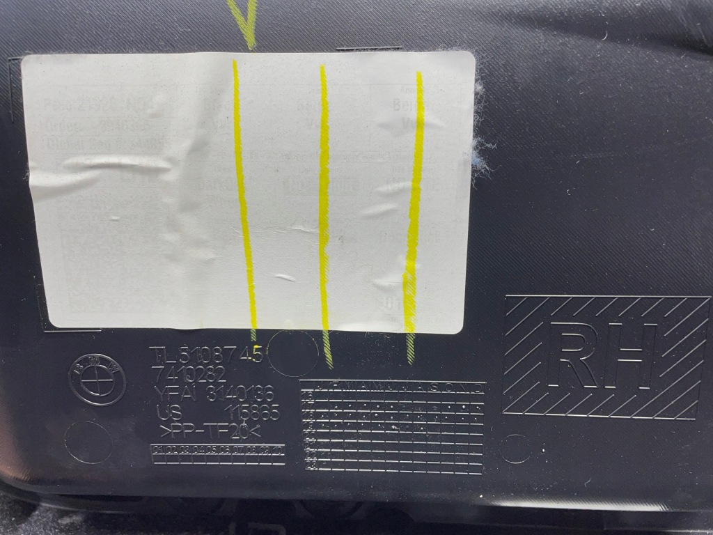 фото №11, Обшивка оббивка правий передній перед правий bmw x3 g01 7410282