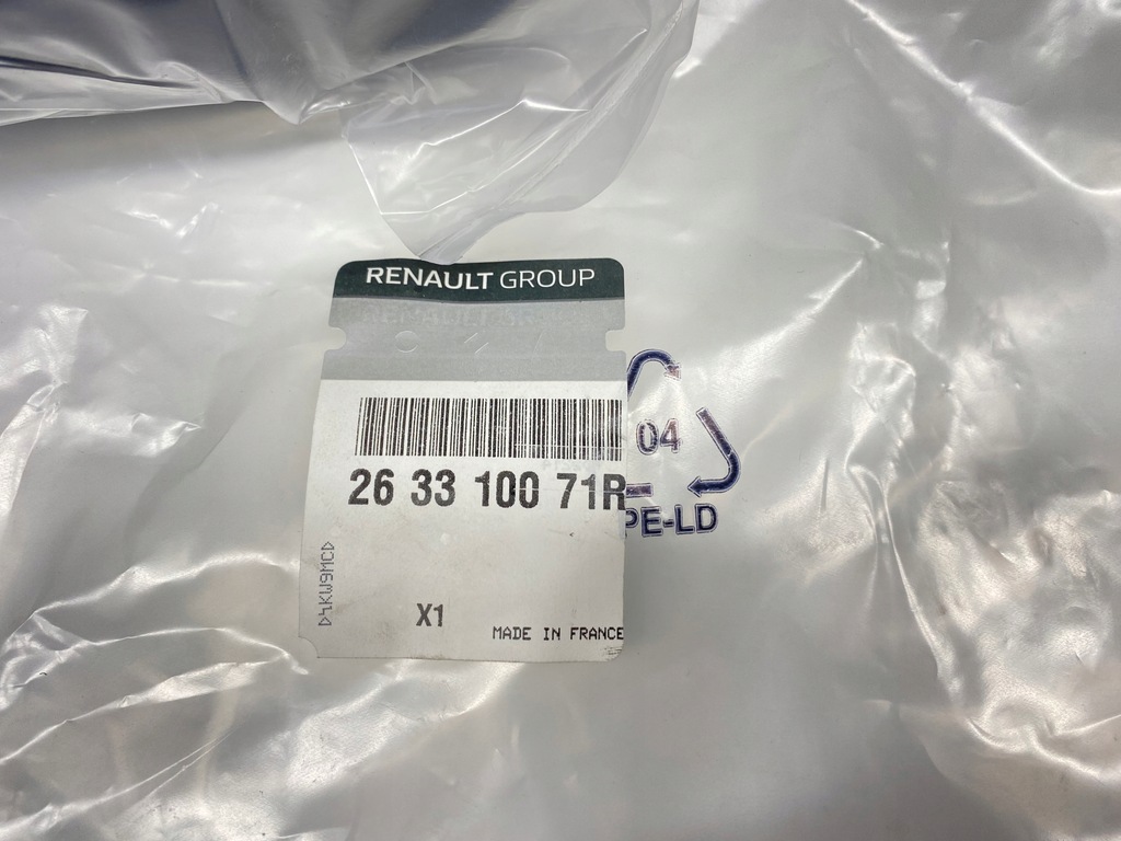 фото №5, Решітка радіатора решітка бампера права renault zoe lift fl 2019-