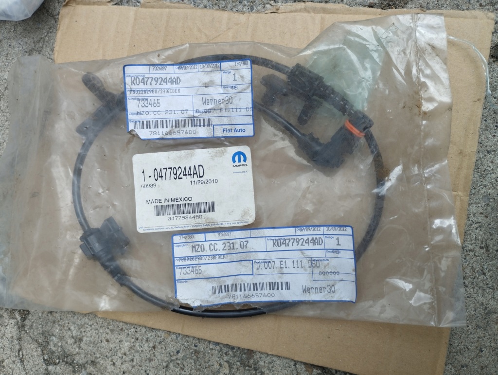 фото №1, Датчик швидкості колеса challenger charger org