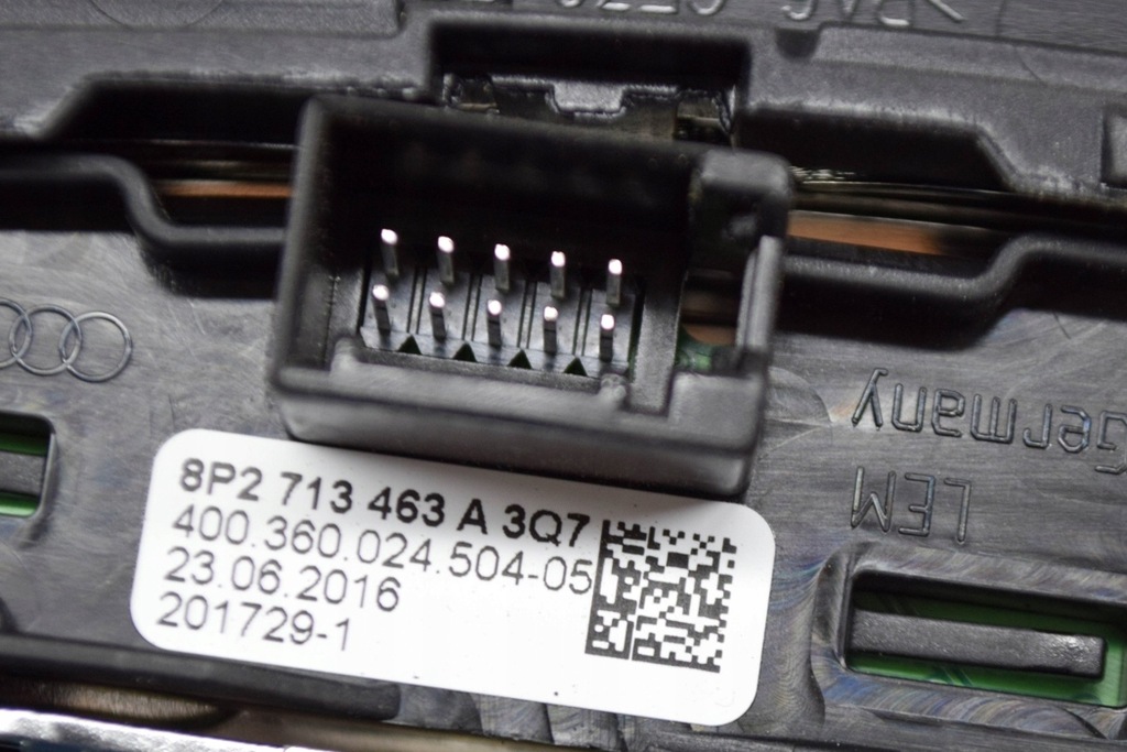 фото №6, Audi q3 8u s-tronic ручка перемикання передач з wykończeniem rhd 8u0864261ag 8p27