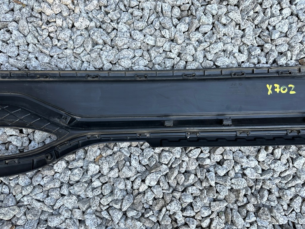 фото №8, Hyundai i20 ii lift 18-20r накладка бампера задняя