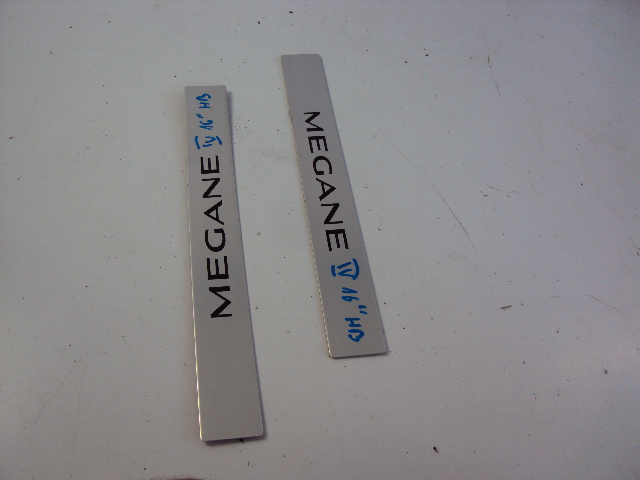 фото №1, Накладки порогові renault megane iv hb 1.6 dci 16 r