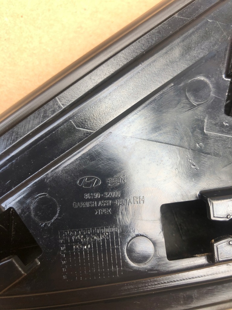 фото №5, Трикутник захист крила правий перед hyundai i40 14