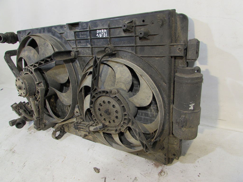 фото №8, Радиатор вентилятор vw bora golf iv 1.9 tdi