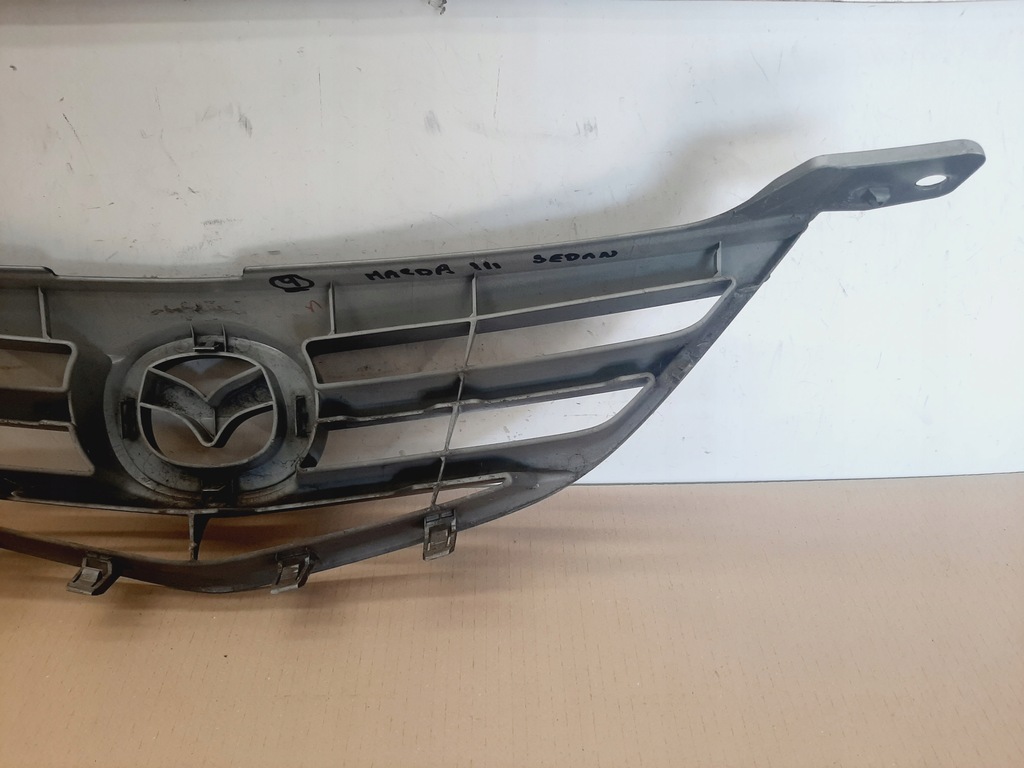 фото №10, Решётка радиатора решётка радиатора бампер перед mazda iii 3 bk sedan 2003-