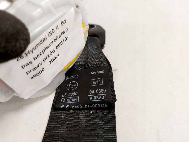 фото №9, Hyundai i30 ii 5d pas безпеки правий перед