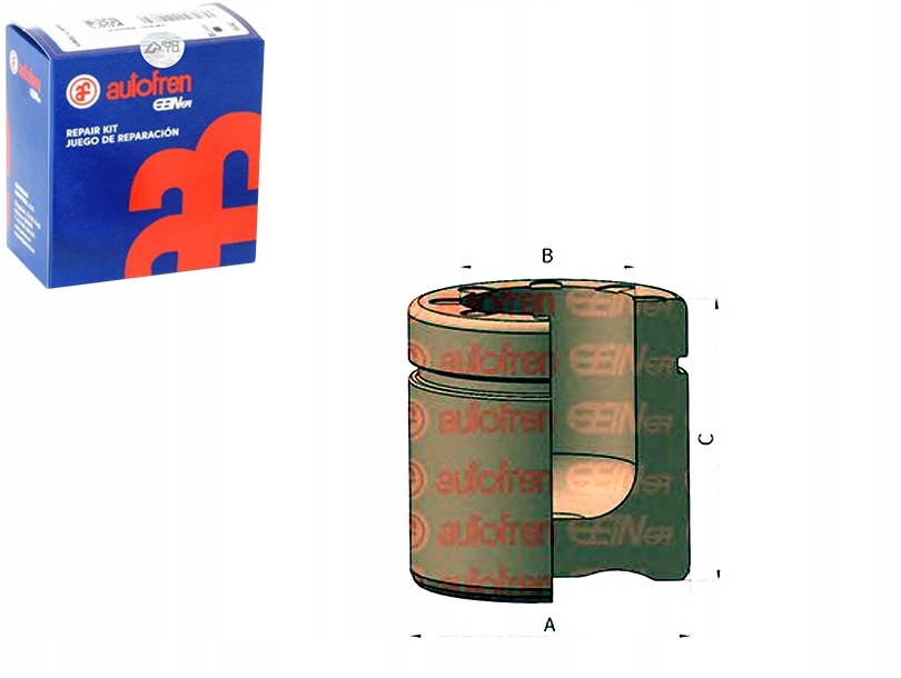 фото №1, Поршень тормозной opel перед combo corsa tigra 01-