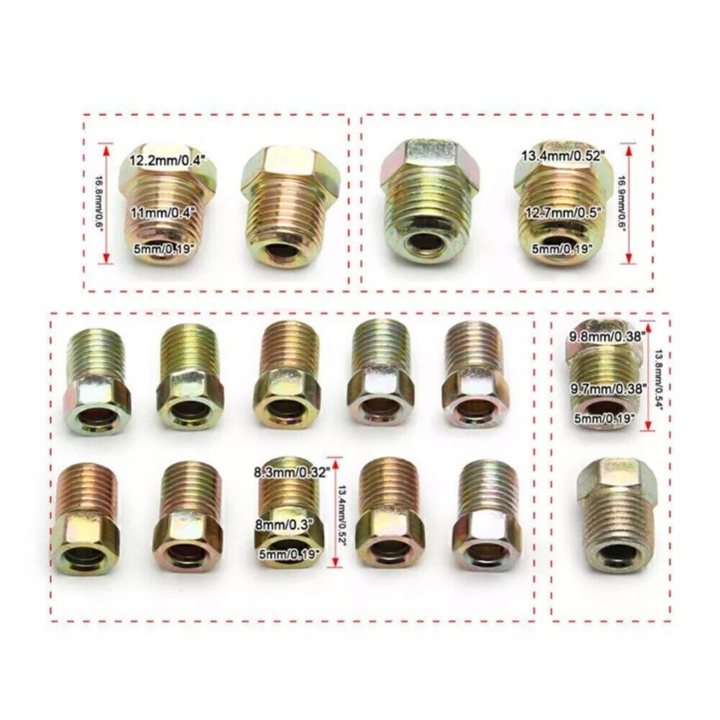 10m трубка мідна на дроти гальмівні krążek +16szt наконечників в Україні