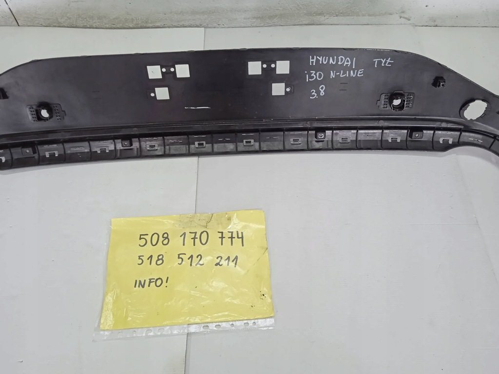 фото №11, Бампер спойлер задняя задний hyundai tucson