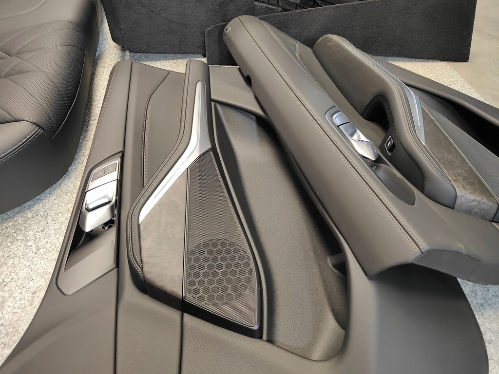 фото №10, Bmw x5 g05 lci оббивка сидіння обшивки m набір sport czarna шкіра europa