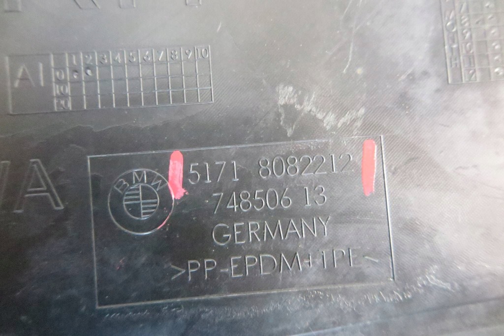 фото №12, Захист трикутник підкрилок правий перед bmw g30 g31 m-pakiet 8082212