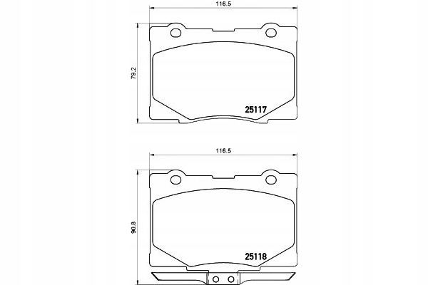 фото №1, Brembo гальмівні колодки гальмівний. honda legend iv 06- перед