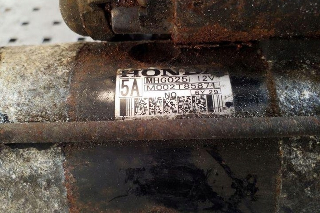 фото №6, Стартер honda cr-v ii rd_ m002t85871 2.2l дизель 103kw 2008