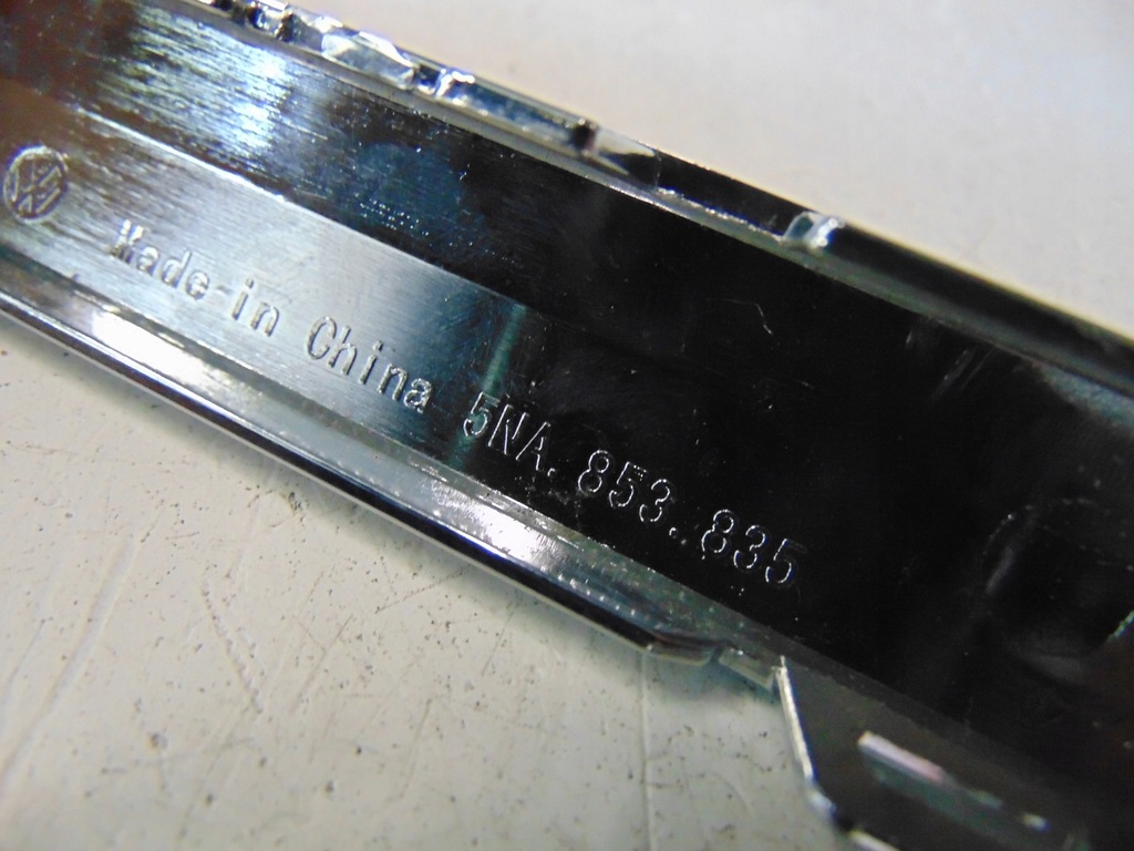 фото №11, Молдинг бампера хром задняя vw tiguan 5na853835