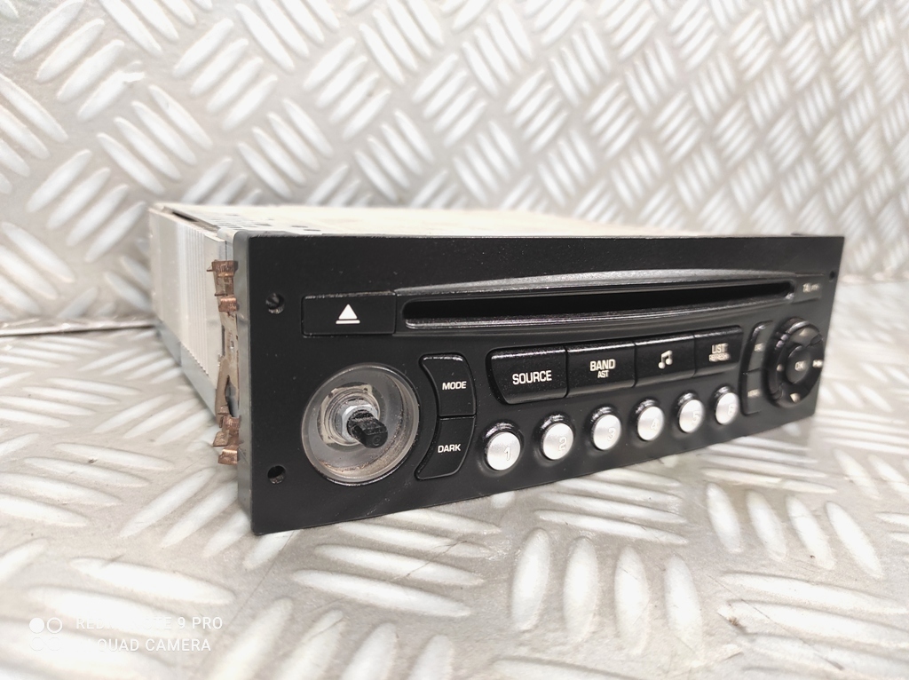 фото №3, Радио заводской cd радиопроигрыватель citroen c3 ii ds3