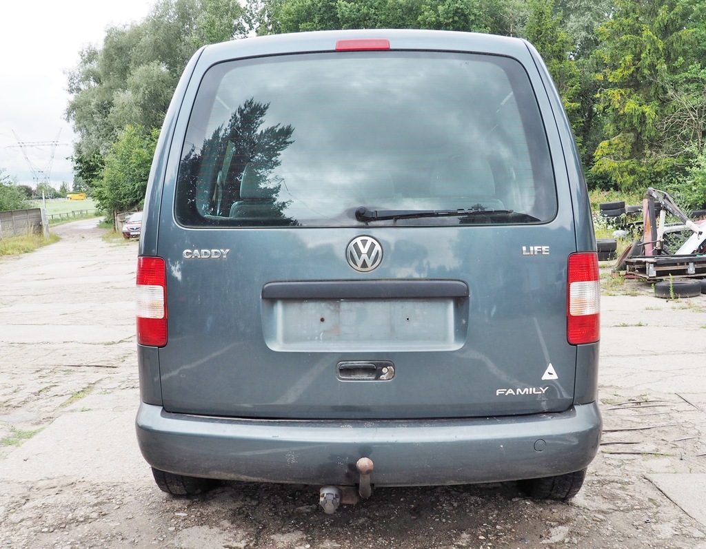 фото №8, Vw caddy iii 3 2k 2004-10 дверь левая задняя задние раздвижные цвет ld7u