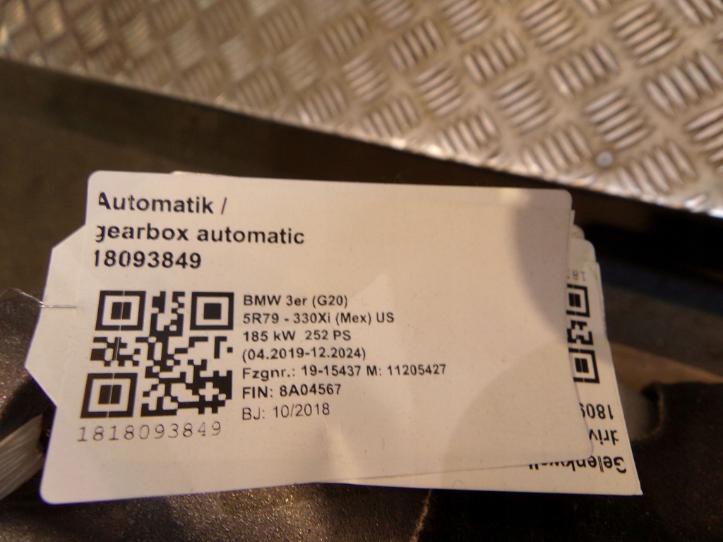 фото №11, Bmw g05 40ix редуктор коробка передач приладова atc13 9469021 9469019