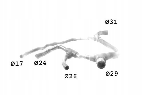 фото №13, Sasic 3404003 шланг гнучкий радіатора