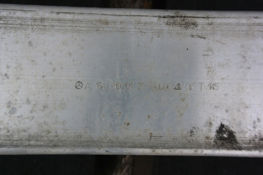 фото №8, Балка усилитель бампера задняя mercedes gl ml 164