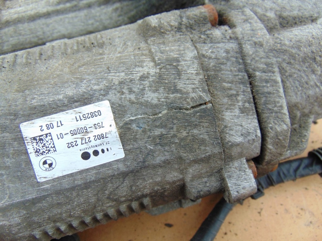 Рейка рульова трансмісія bmw e90 e91 2.0d 7802277232 6785267 europa Оригінал