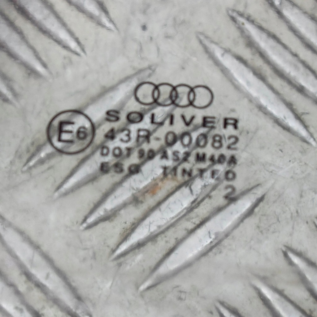 фото №6, Audi a4 s4 b6 8e 8h 2003 левая сторона стекло кузовная задняя