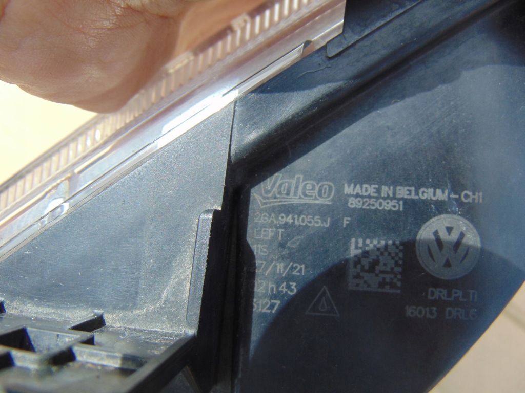 фото №3, Противотуманная фара левый vw t-roc 2ga941055j