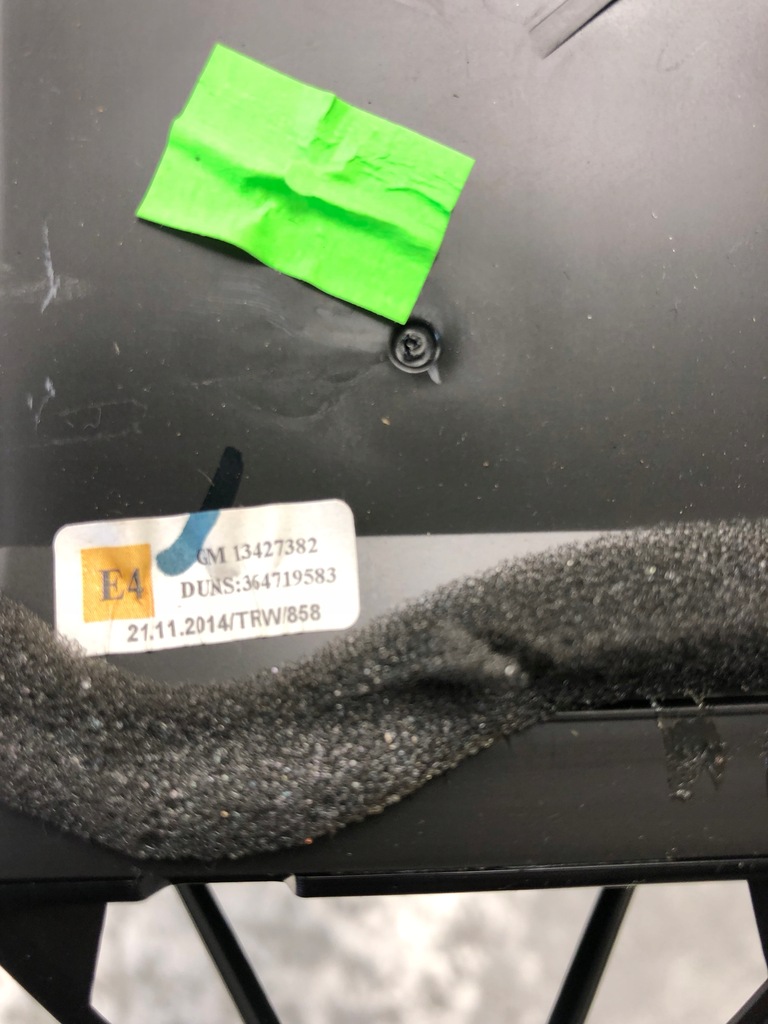 фото №5, Решётка обдув левая средняя opel zafira c 13427382